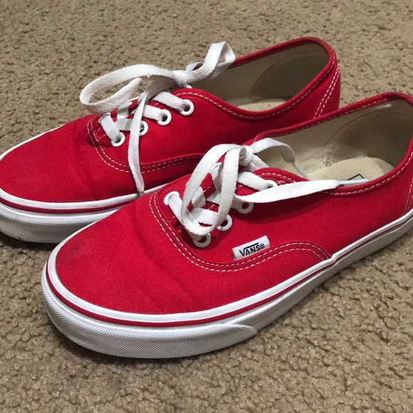 Old Skool Red Vans🔥 - Picture 6 of 6